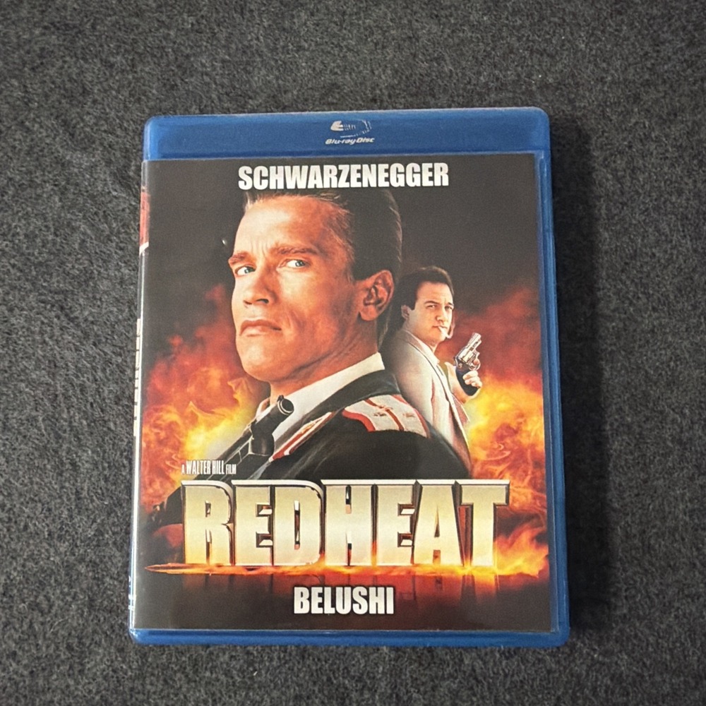 Red Heat Blu-ray Movie Arnold Schwarzenegger Jim Belushi